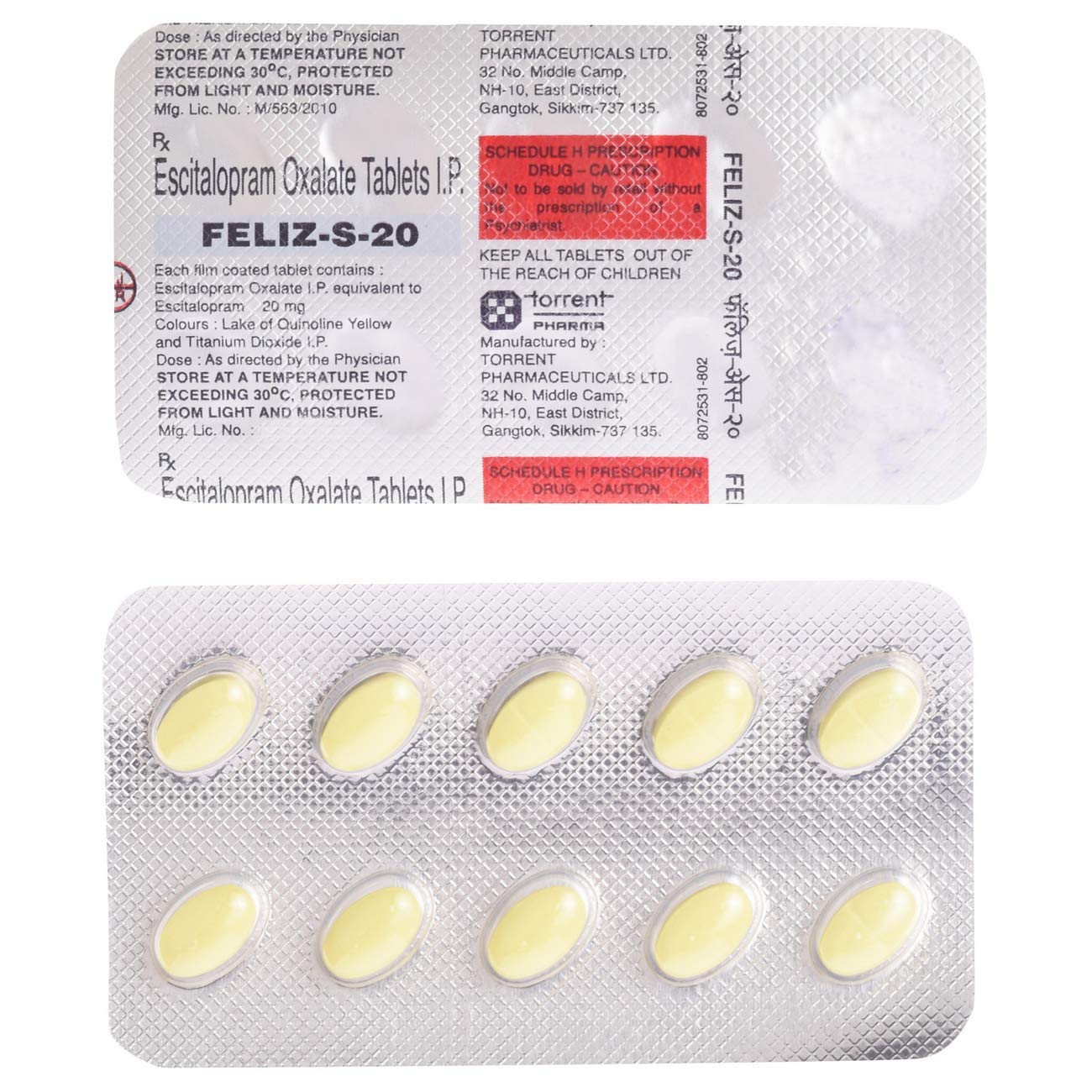 Feliz S 20mg Tab