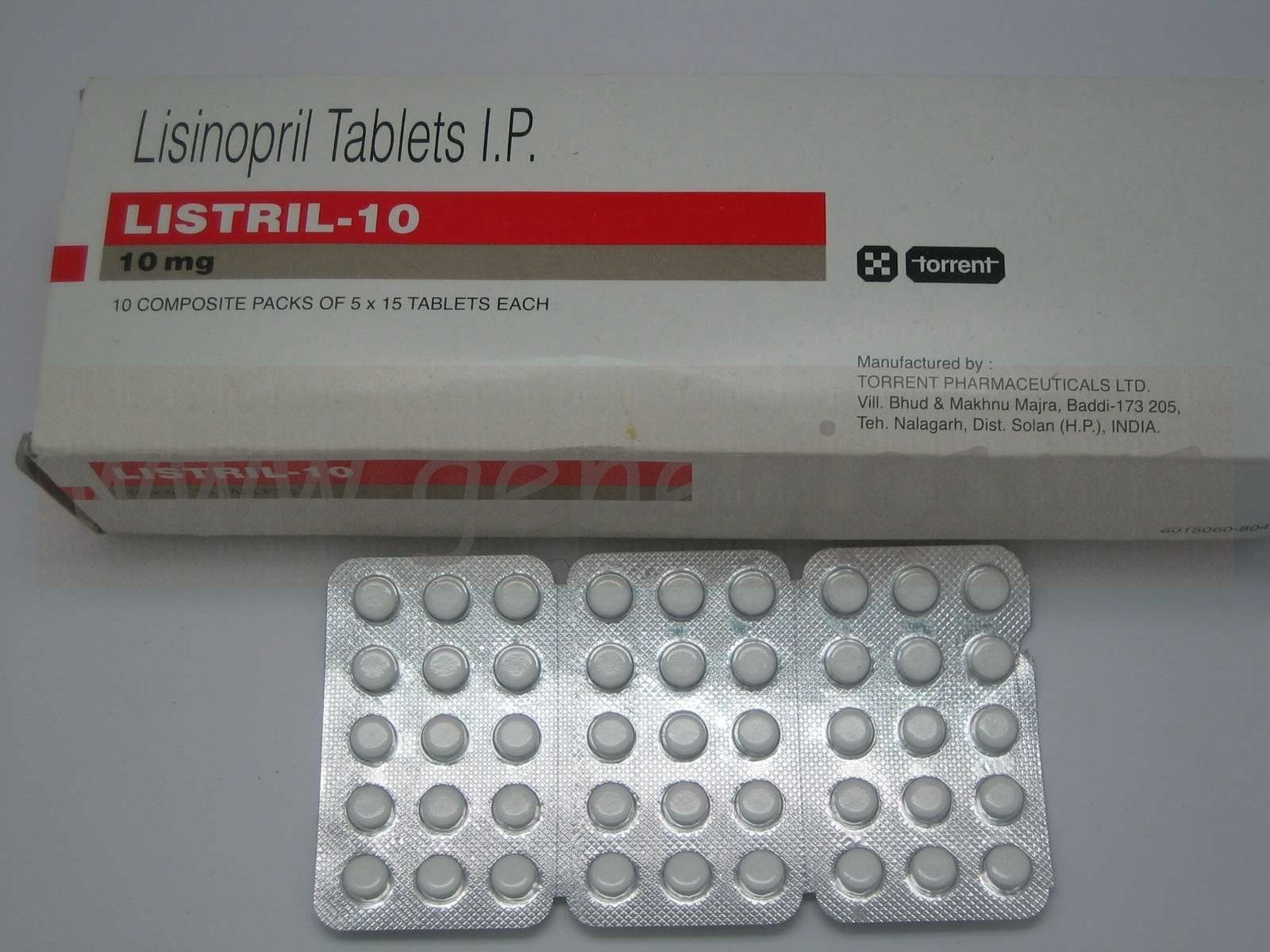 Listril 10mg Tab