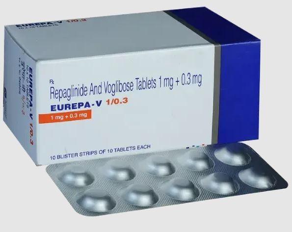 Eurepa V 1/0.3mg Tab