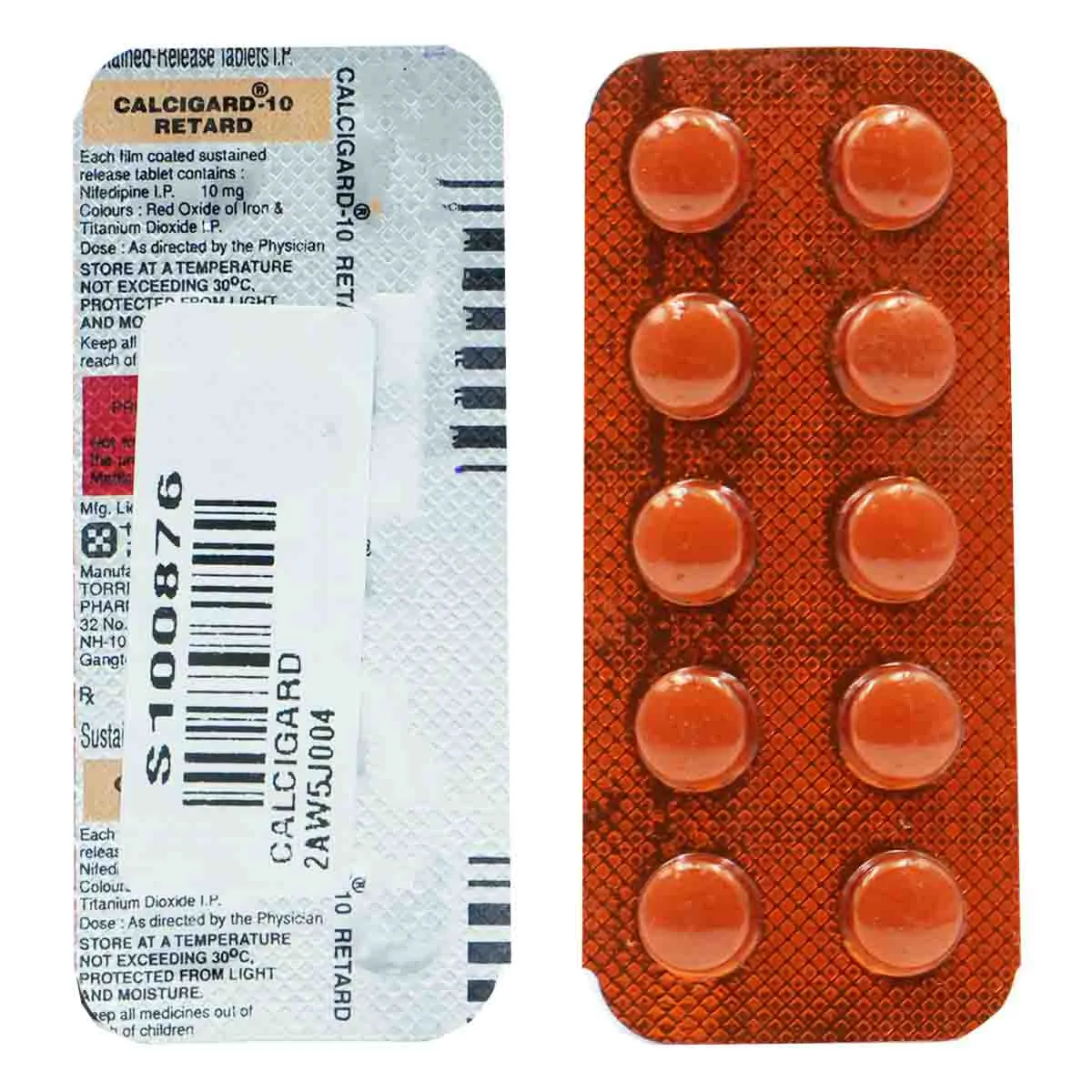 Calcigard 10mg Tab