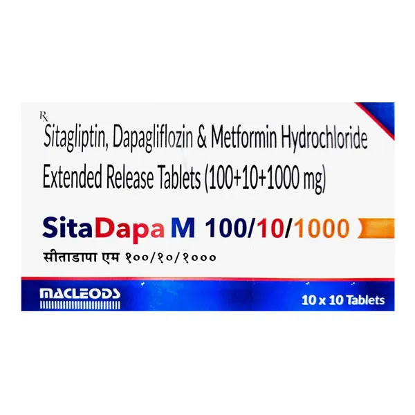 Sitadapa M 100/10/1000 Tab