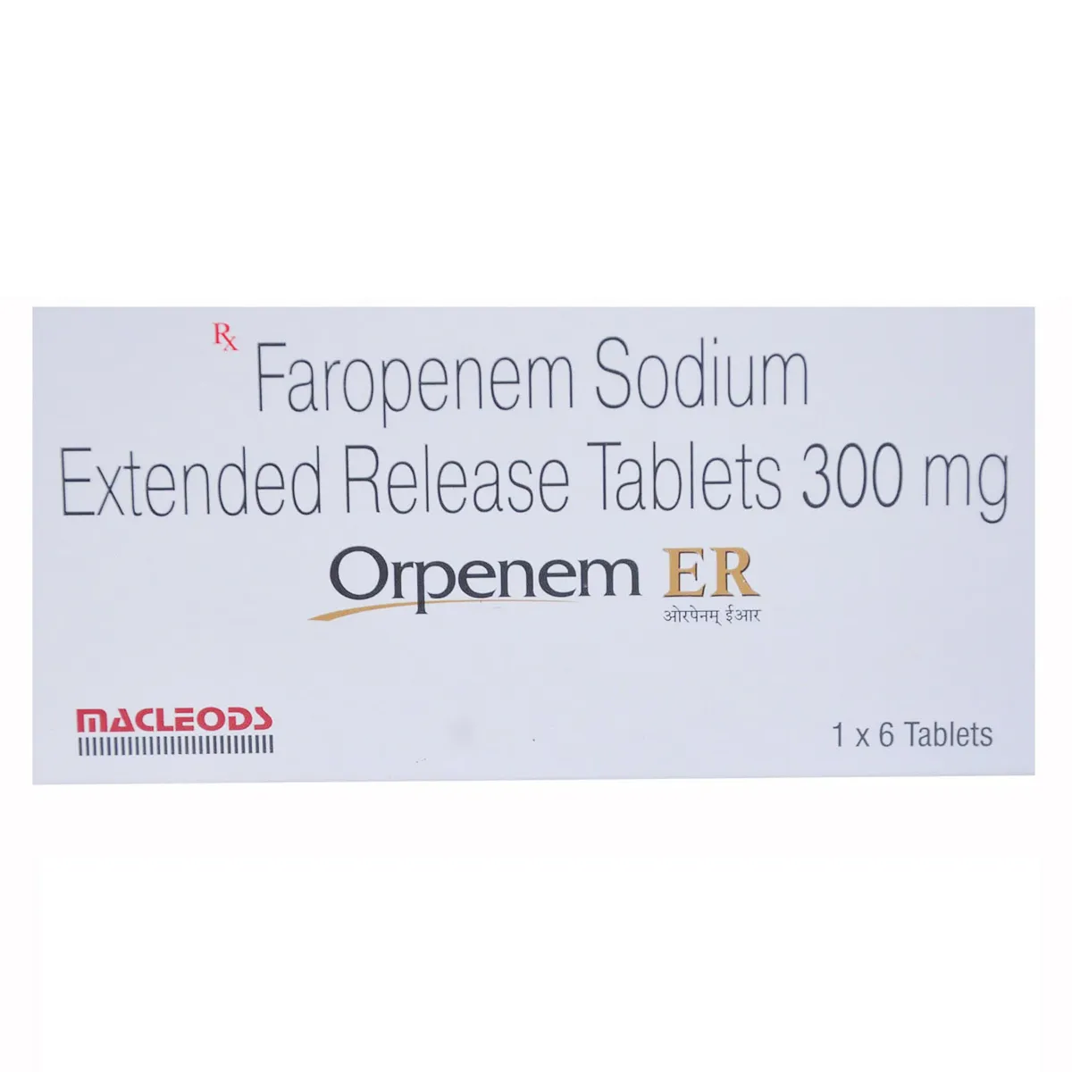 Orpenem Er 300 Tab