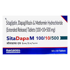 Sitadapa M 100/10/500 Tab