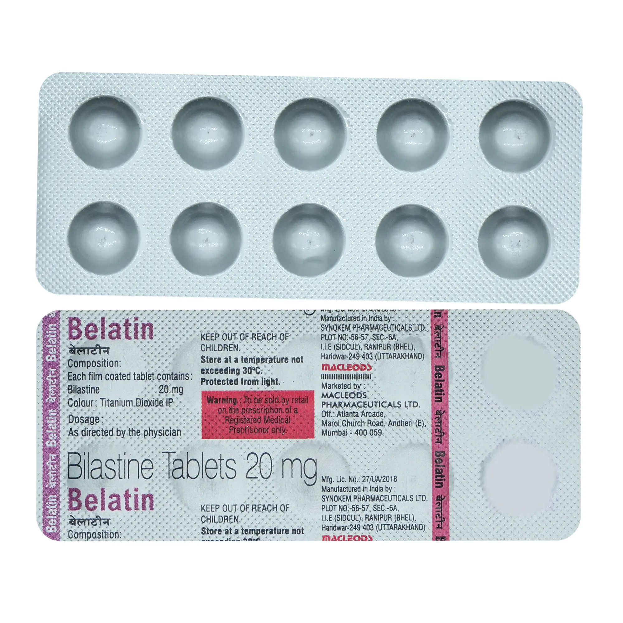 Belatin Tab