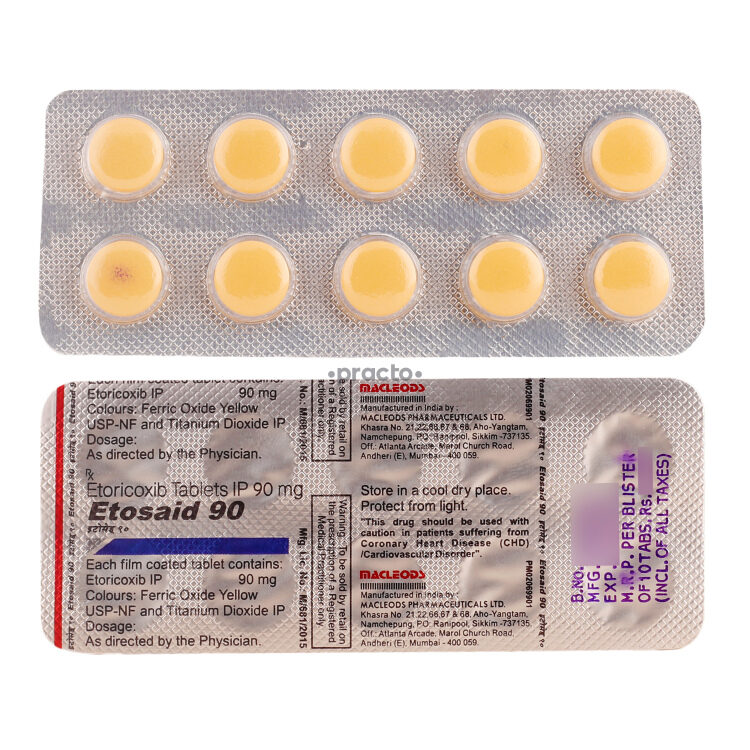Etosaid 90mg Tabs
