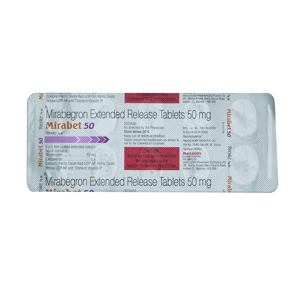 Mirabet S 50mg Tab