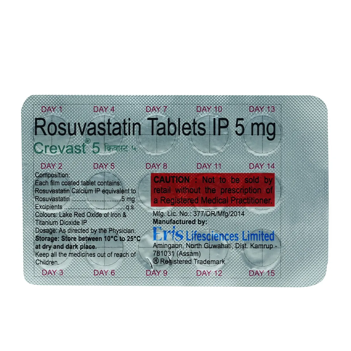 Crevast-5 Tab