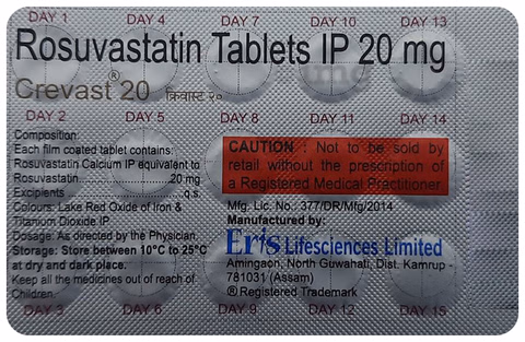 Crevast-20 Tab