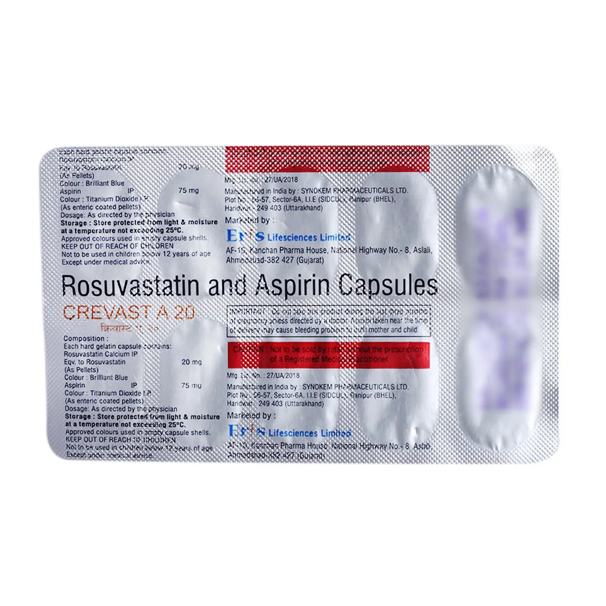 Crevast A 20mg Cap