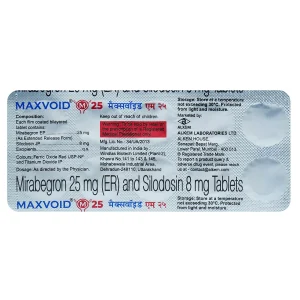 Maxvoid M 25 Mg Tabs