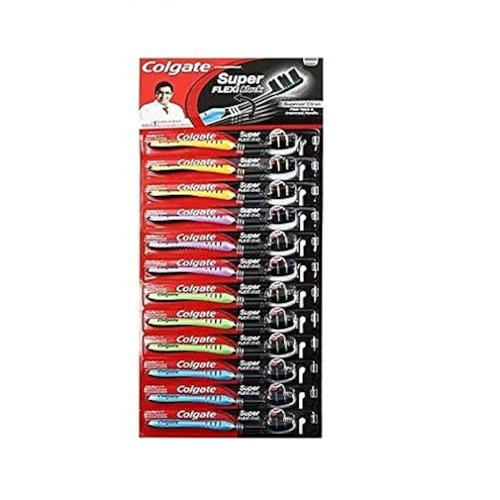 Colgate Zigzag Brushes (Charcoal)