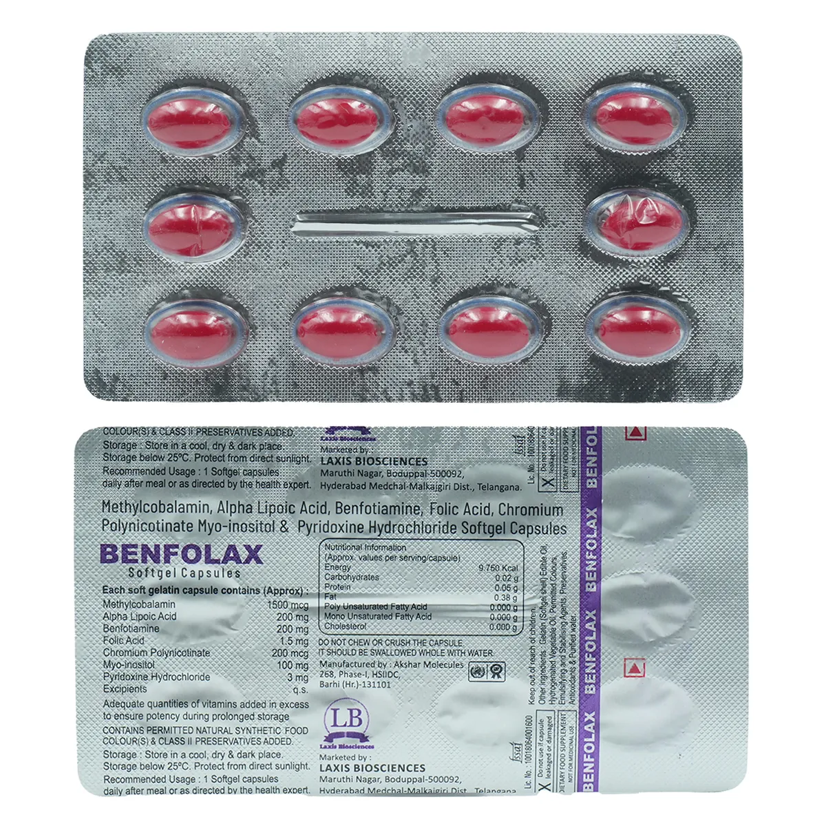 Benfolax Cap