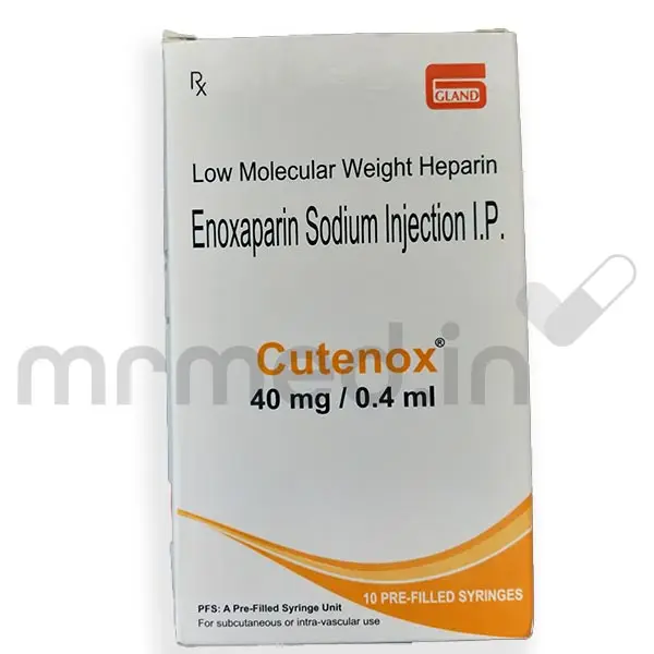 Cutenox 40mg Inj