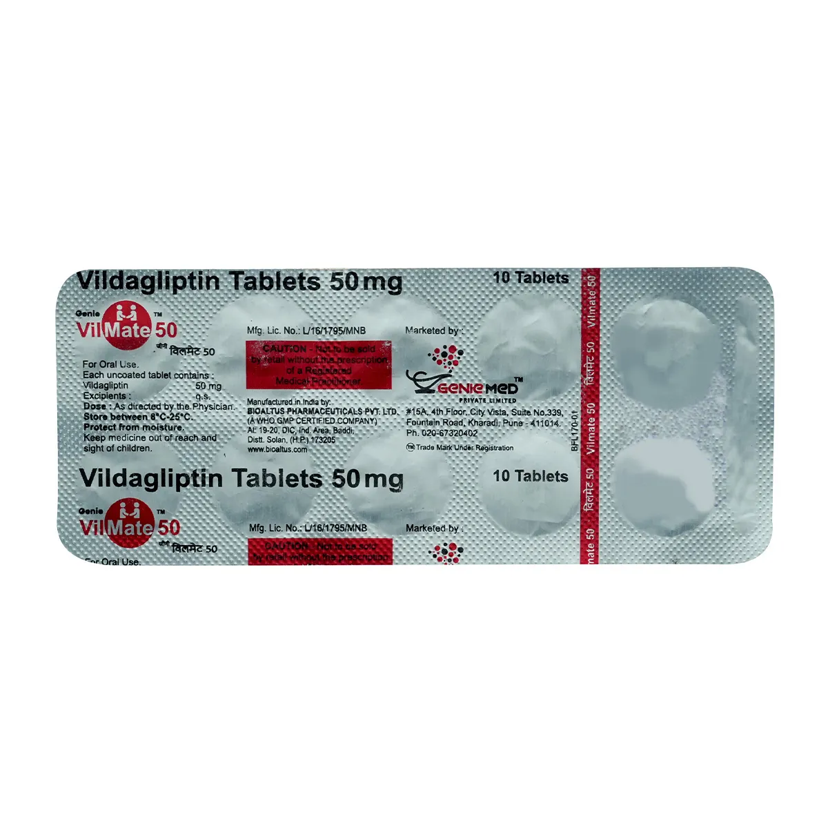 Vilmate 50 Tab