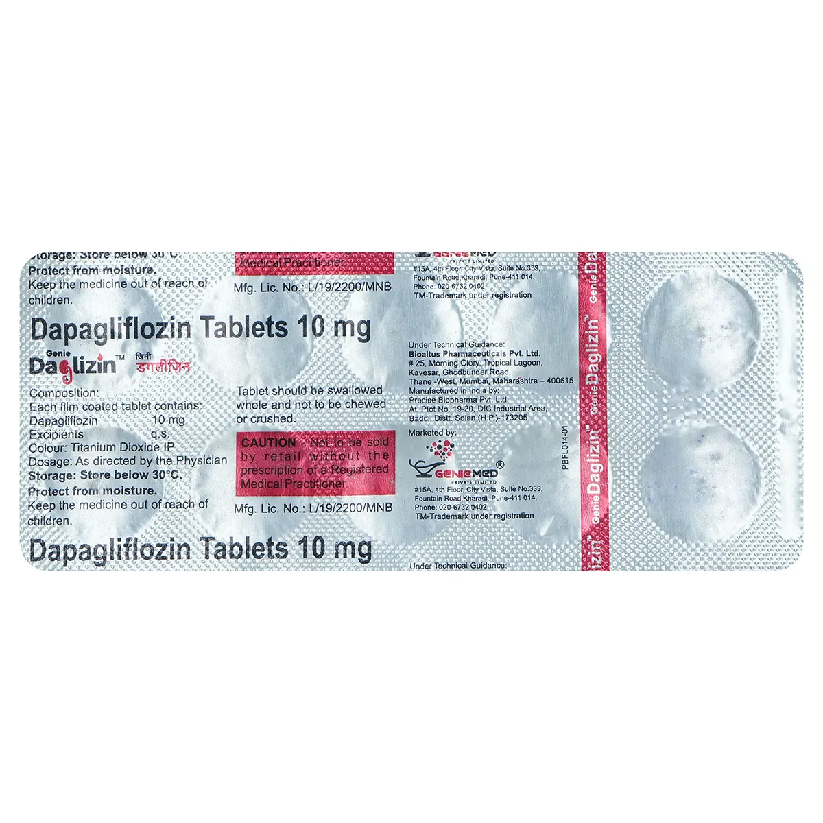 Daglizin Tab.