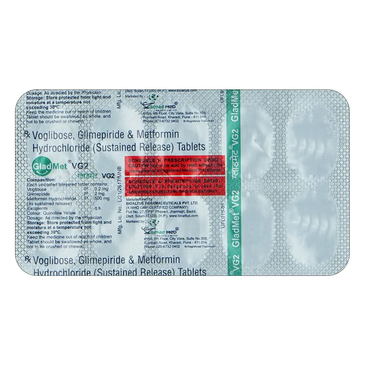 Gladmet Vg 2.3 Tab