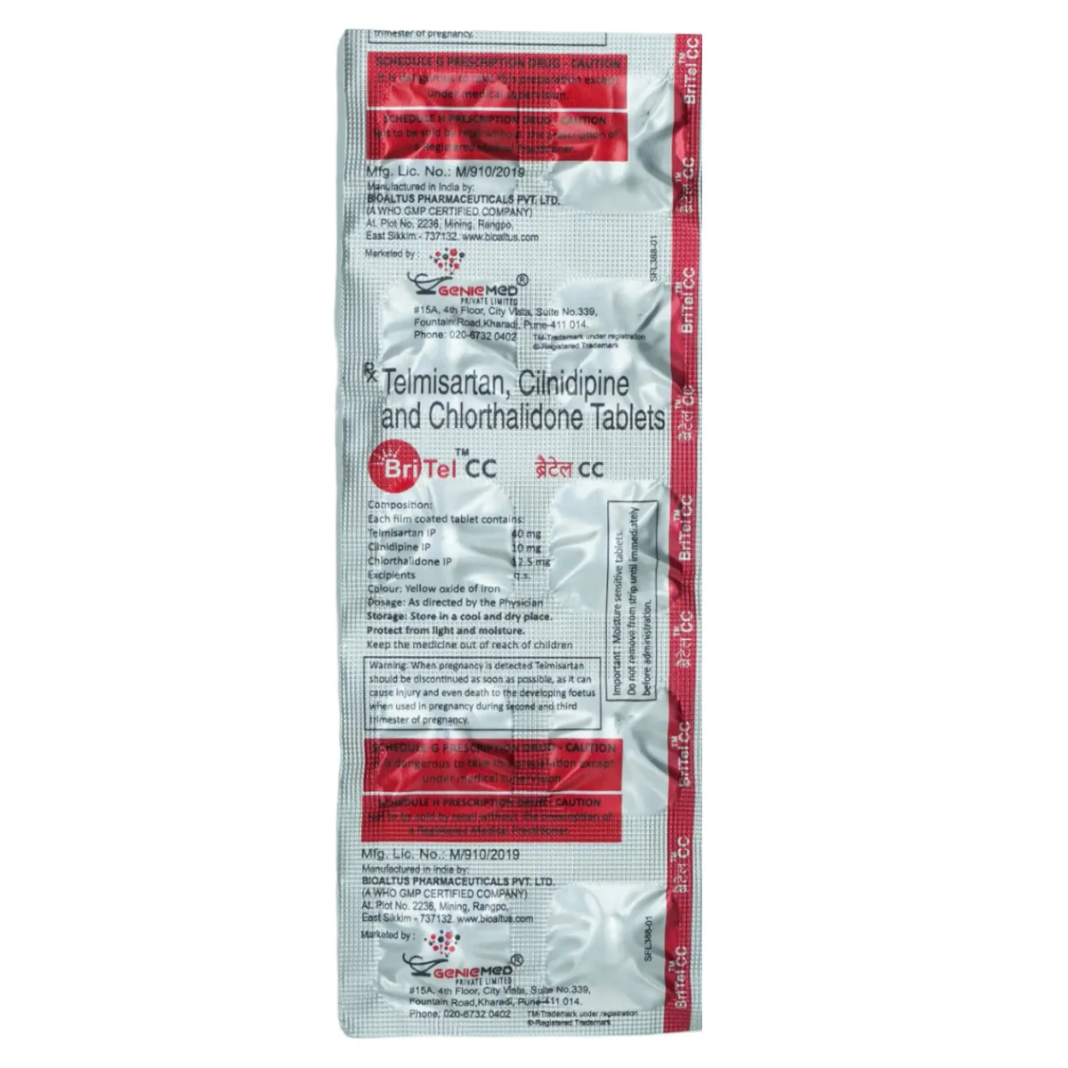 Britel Mc50mg Tab