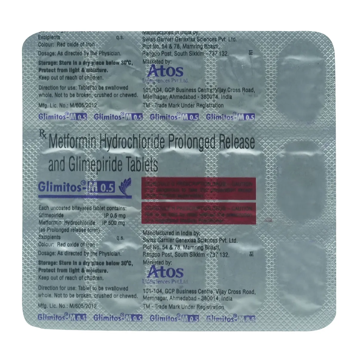 Glimitos M 0.5 Tab