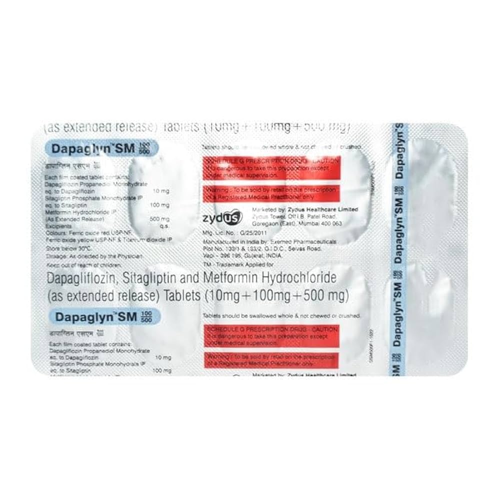 Dapaglyn Sm 100/500 Tab