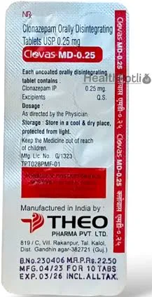 Lonazep-md 0.25 Tab