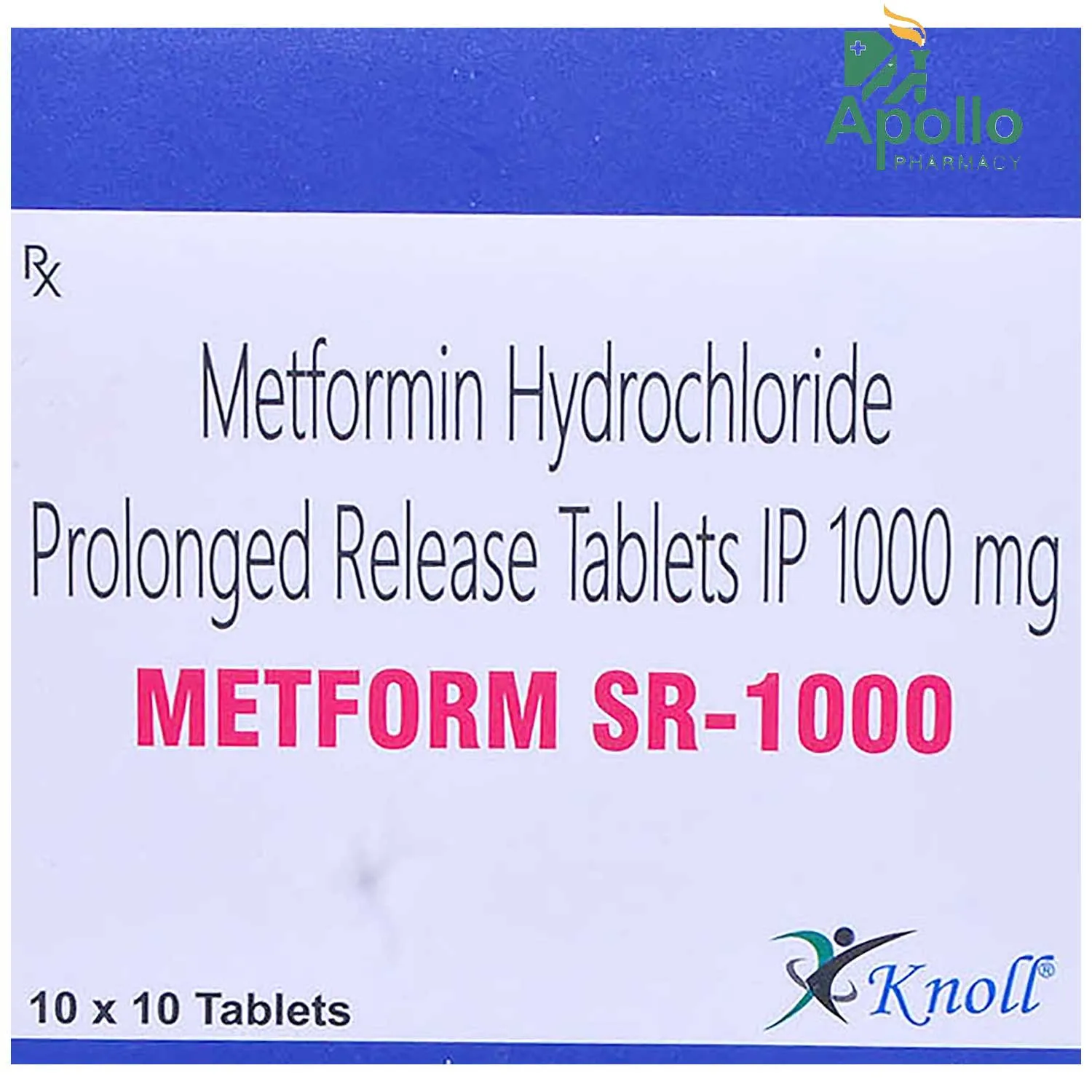 Metform Sr 1gm Tab