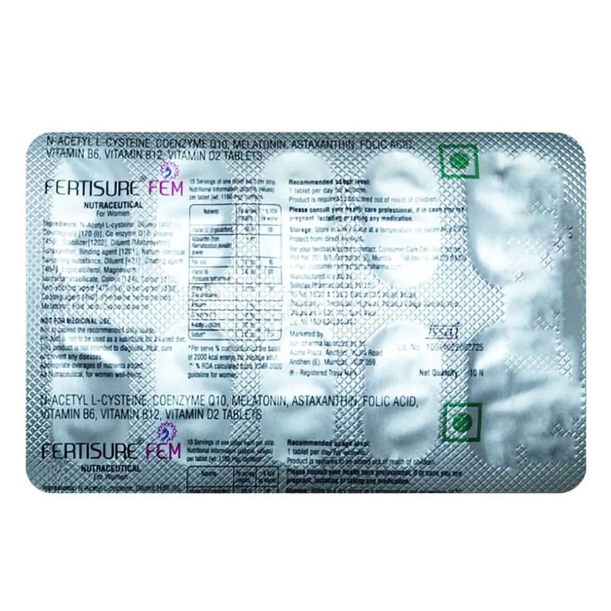 Fertisure Fem Tab