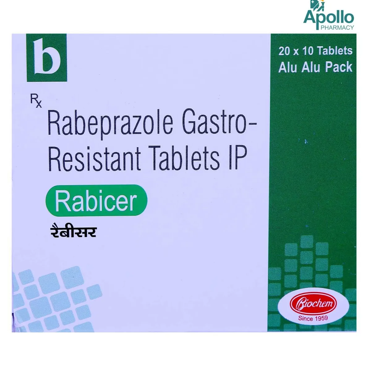 Rabicer-20 Tab