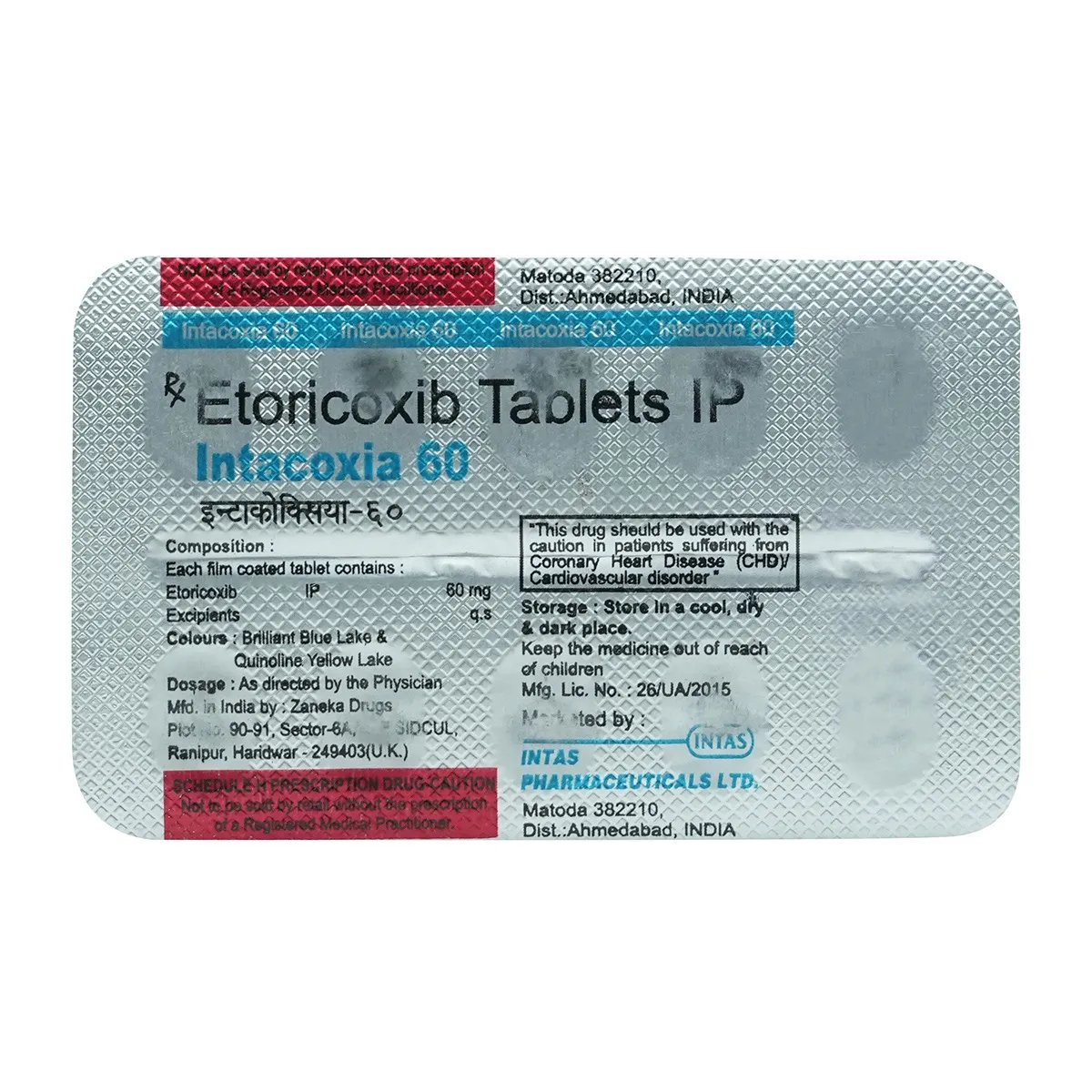 Intacoxia-60 Tab
