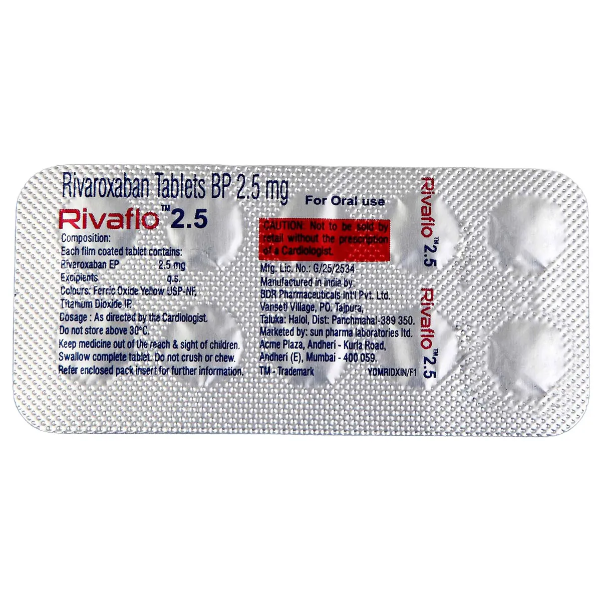 Rivaflo 2.5 Tab