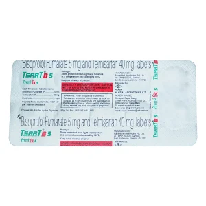 Tsart B 5 Tabs