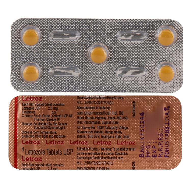 Letroz-2.5mg Tab