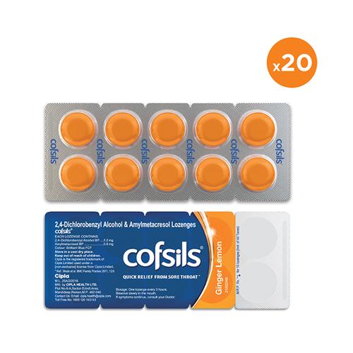 Cofsils Ginger Lemon